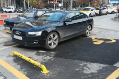 Паркинг за лица со посебни потреби ТЦ Рамстор Скопје